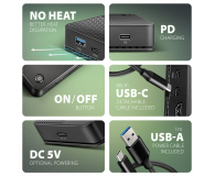 Axagon HMC-U4, USB4 40Gbps dock, 12w1 - 1353440 - zdjęcie 5